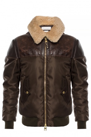 Jacket with a fur collar, zdjęcie 1 Jacket with a fur collar od Alexander McQueen